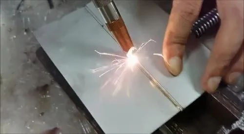 Metal sheet welding Metal sheet welding