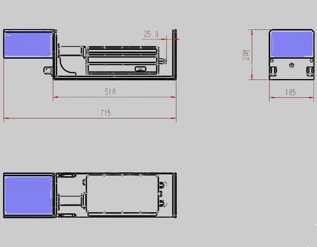 Laser rail