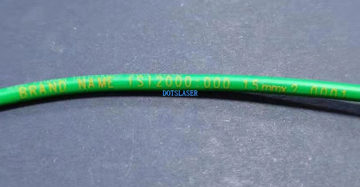 UV laser color wire marking