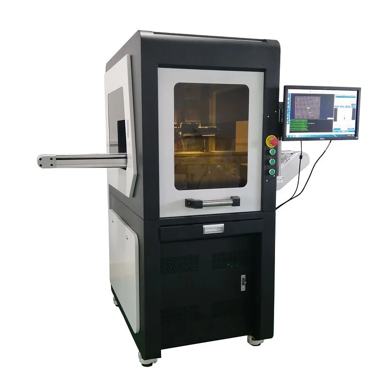 CCD Kamera Fiber Lazer İşaretleme Makinesi