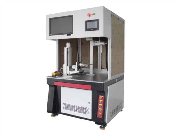 CNC Otomatik Fiber Lazer İşaretleme Makinesi