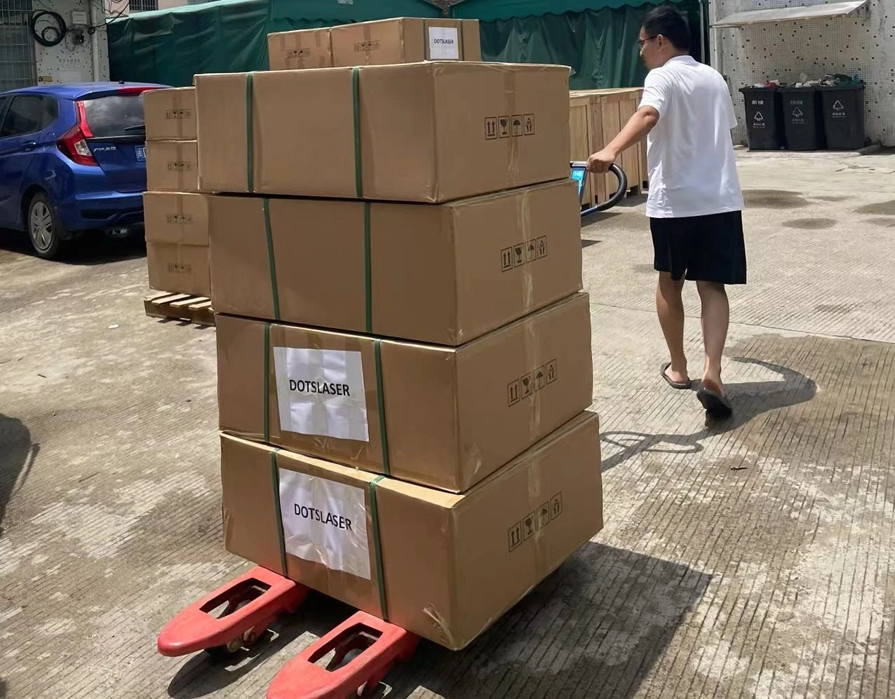 Laser uv laser machines package
