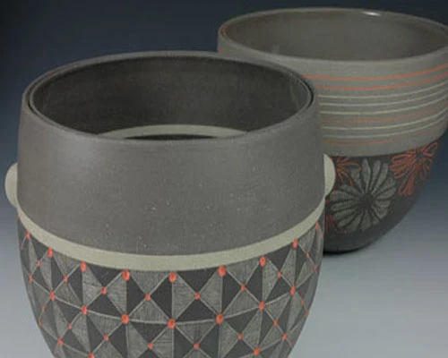 Ceramic laser engraving patterns
