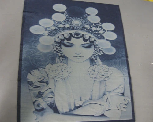 CO2 laser engraving figure