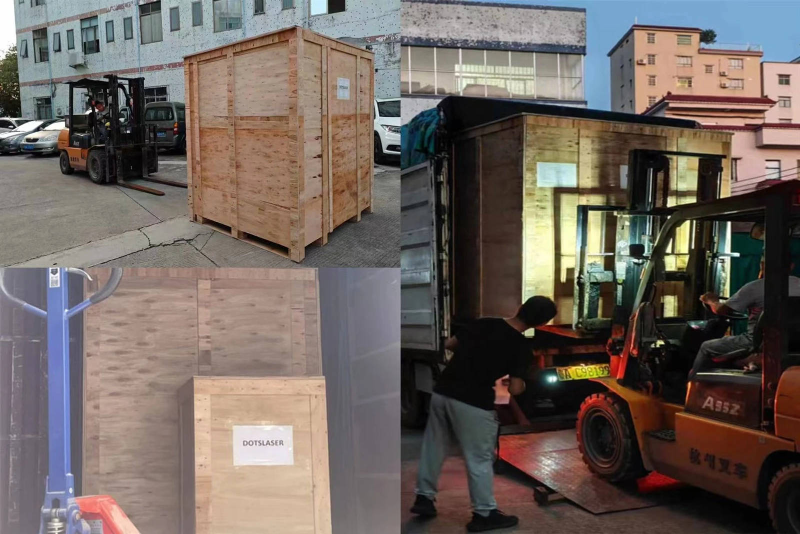 Large laser marker shipment
