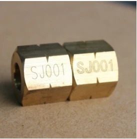 Marking for hardware parts